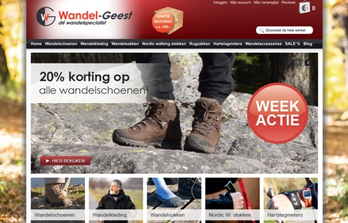 wandel-geest.nl website