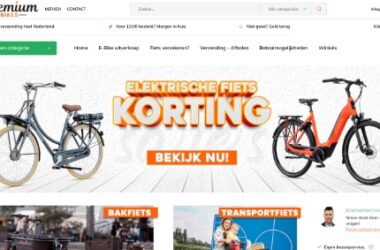 Premium Bikes website