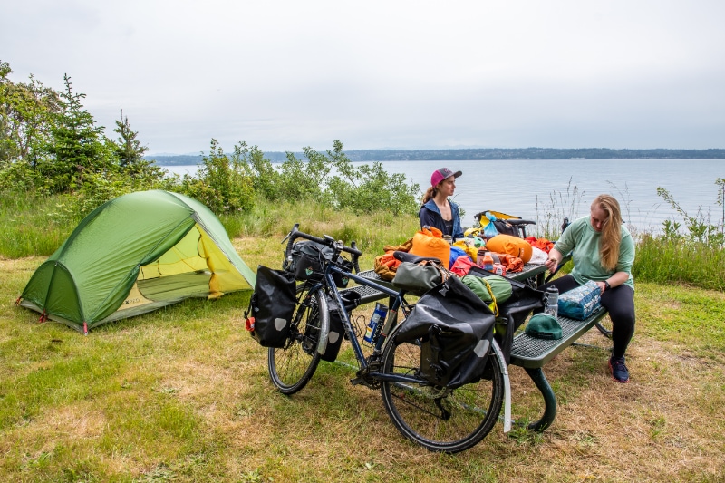 Mira II tent voor fietsvakantie