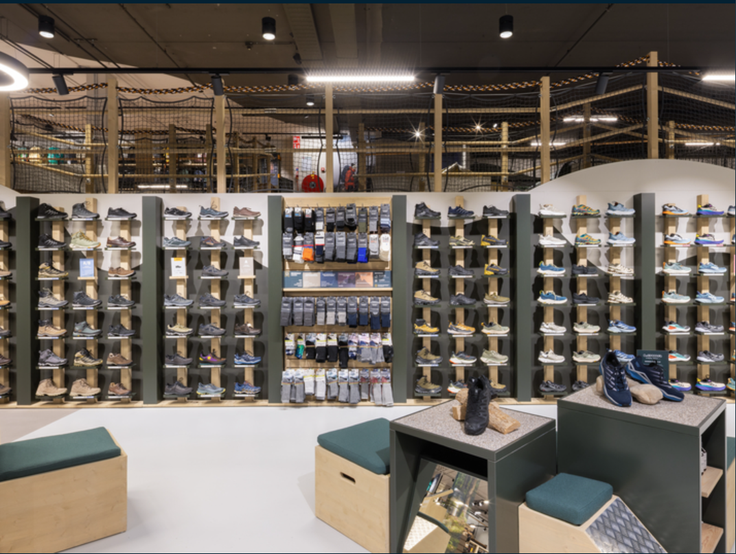 Wandelschoenen wand Bever Houten